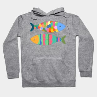 Colorful fish Hoodie